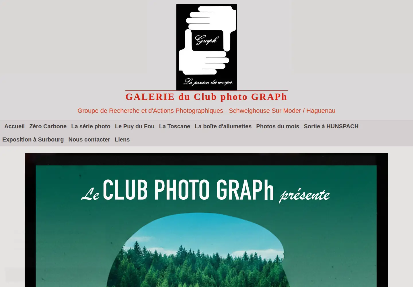 Screenshot of clubphotograph.fr