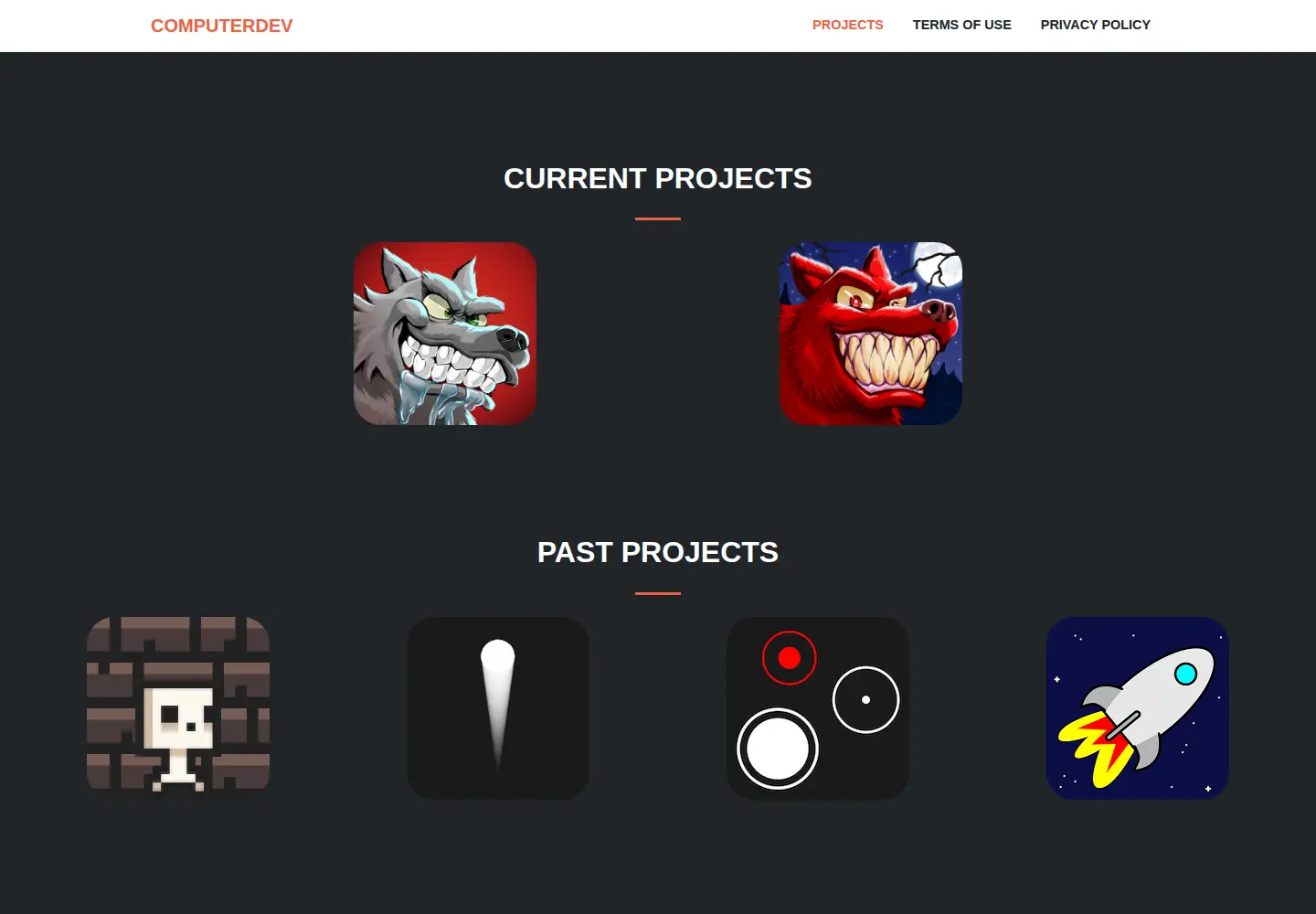 Screenshot of computerdev.fr
