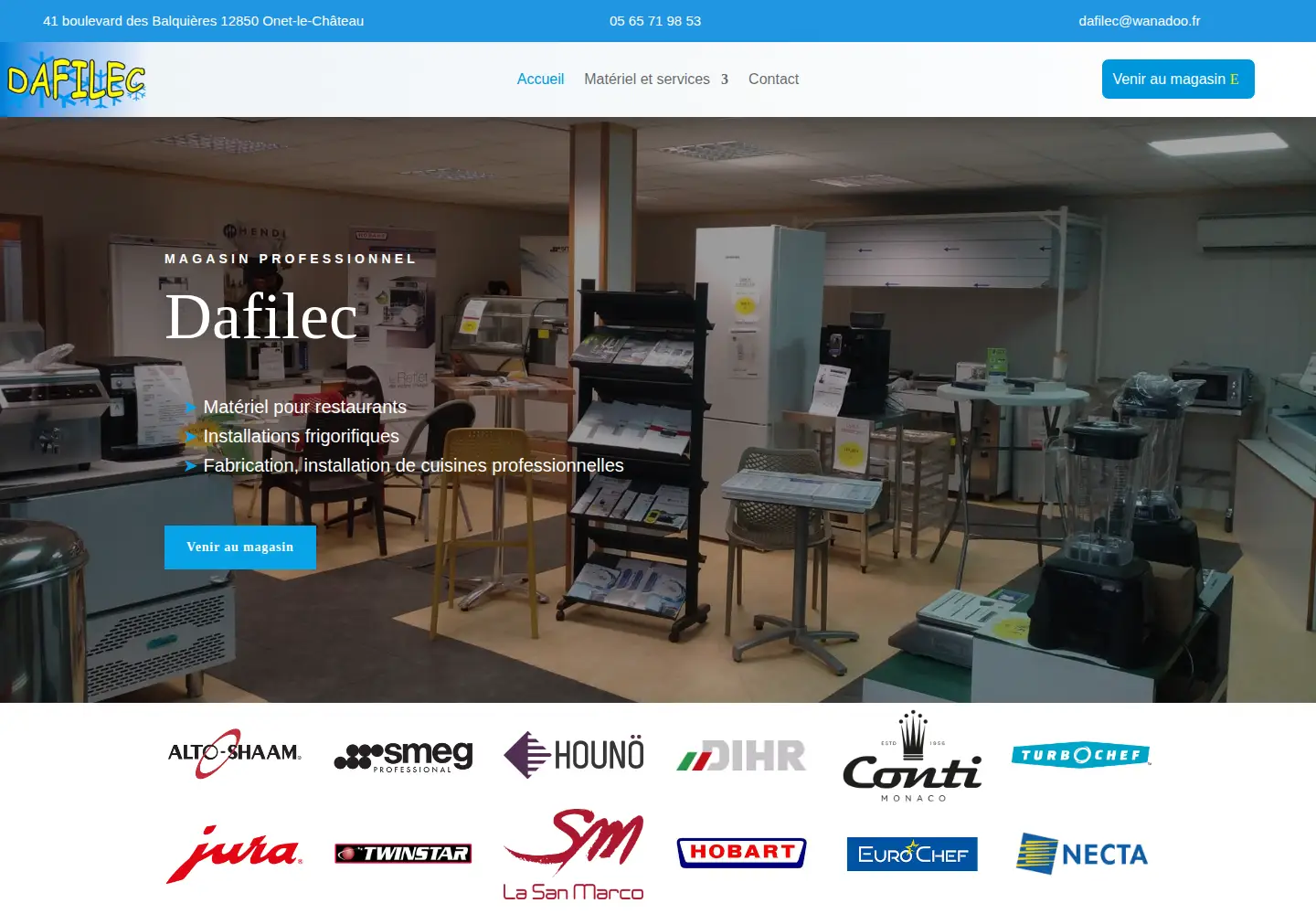 Screenshot of dafilec-aveyron.fr