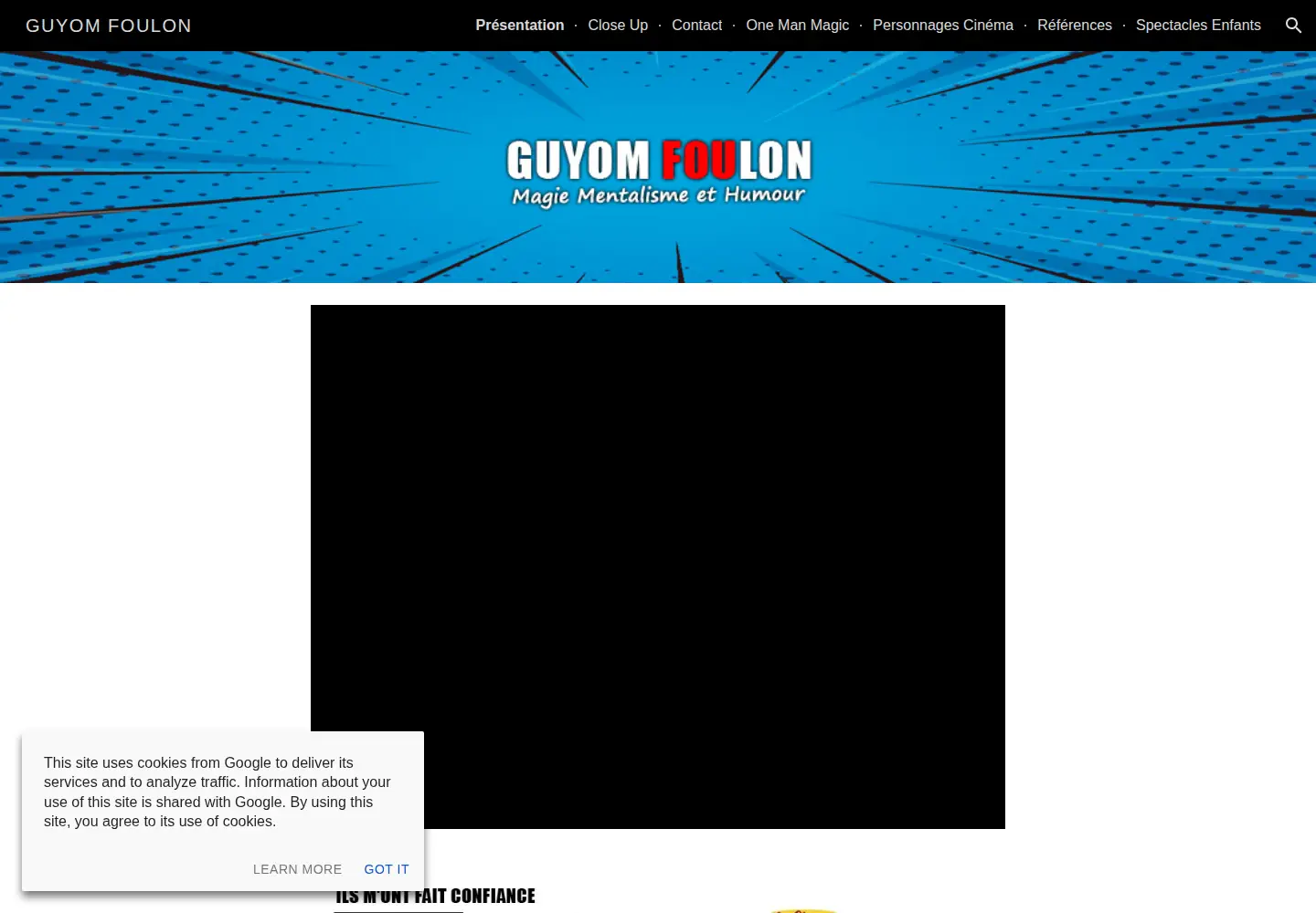 Screenshot of guyom.fr