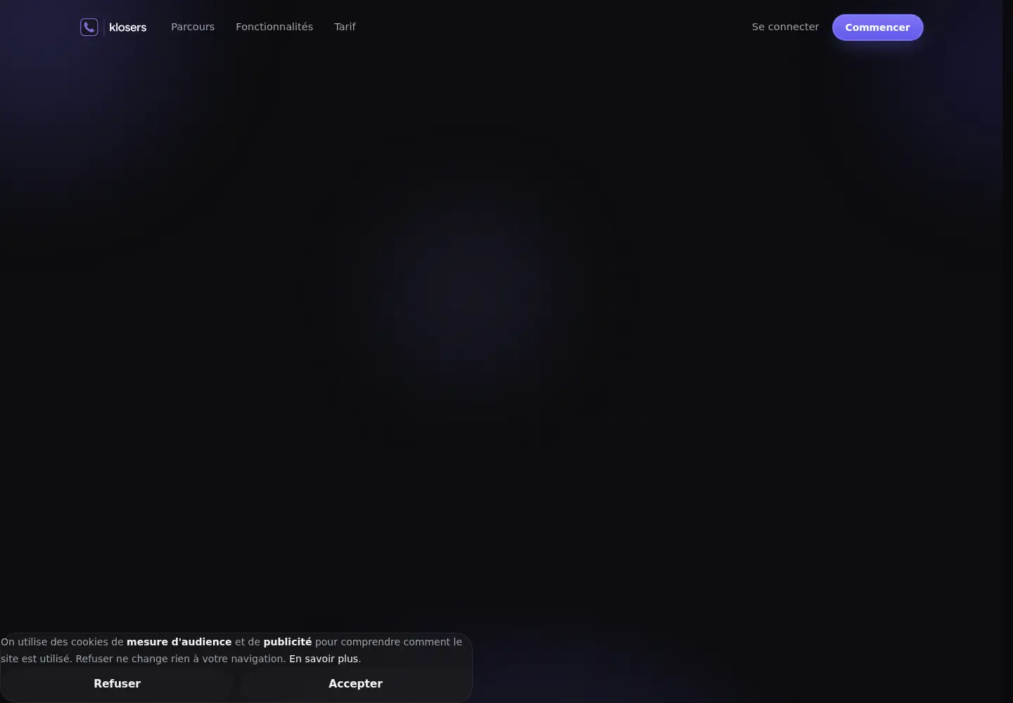 Screenshot of klosers.fr