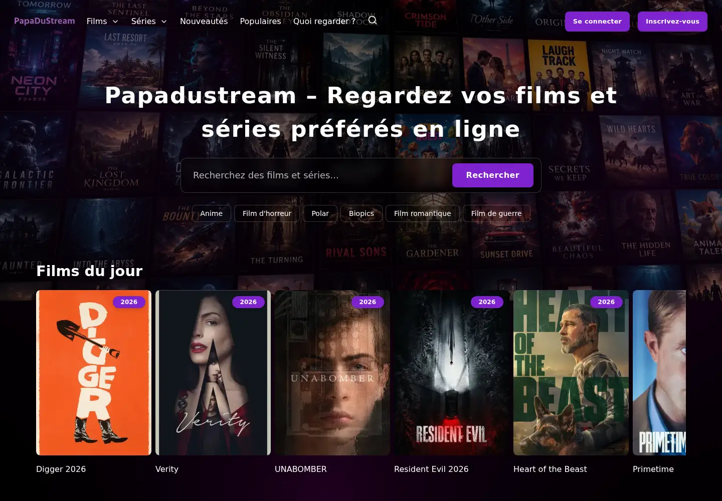 Screenshot of lagilbernie.fr