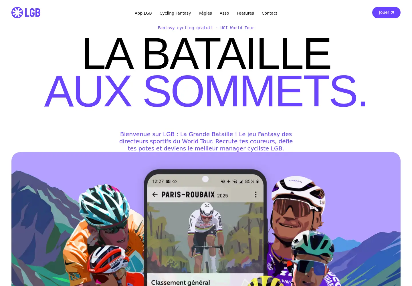 Screenshot of lagrandebataille.fr