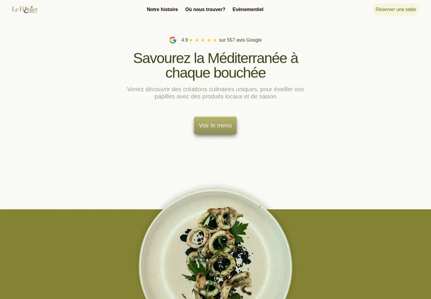 Screenshot of lefiguiernice.fr