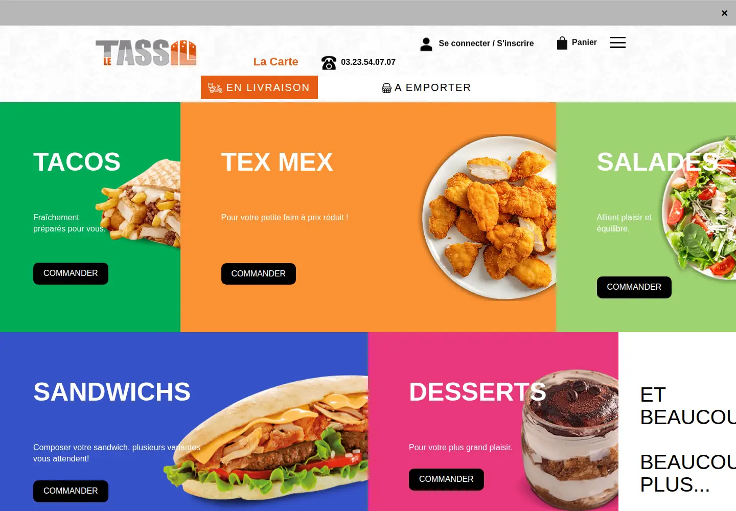 Screenshot of letassilisoissons.fr