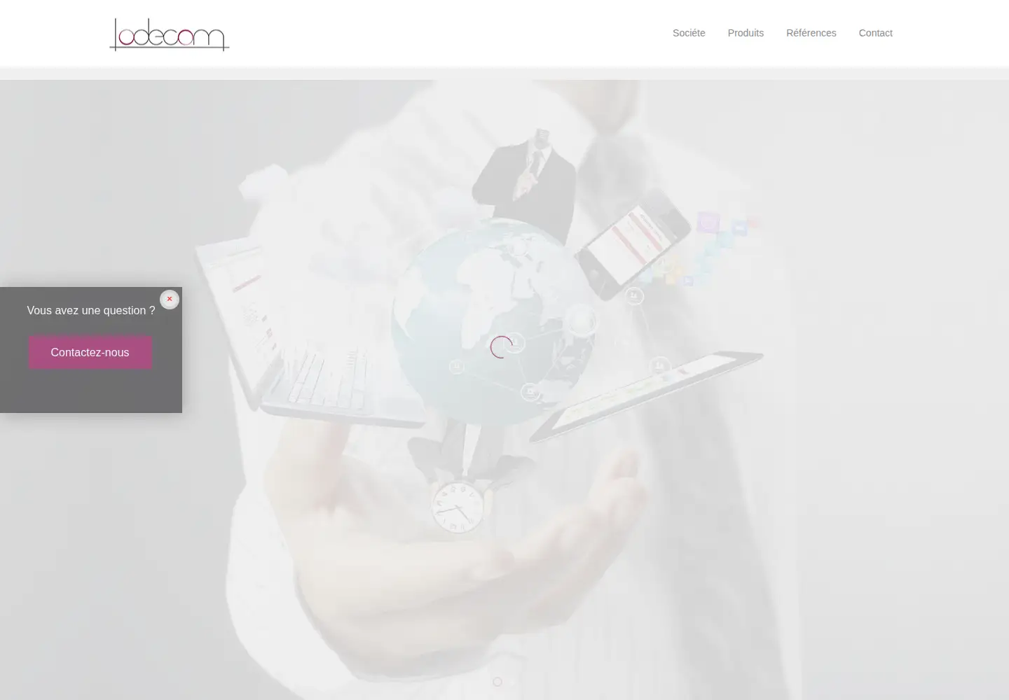 Screenshot of lodecom.fr