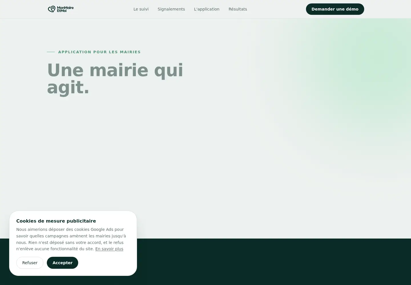 Captured homepage of mmem.fr in the current scan