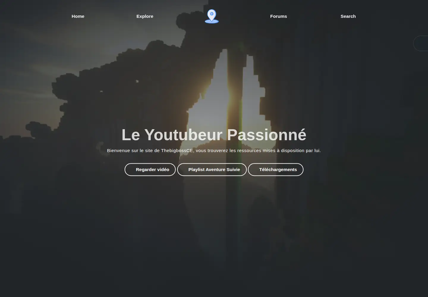 Screenshot of thebigbossce.fr