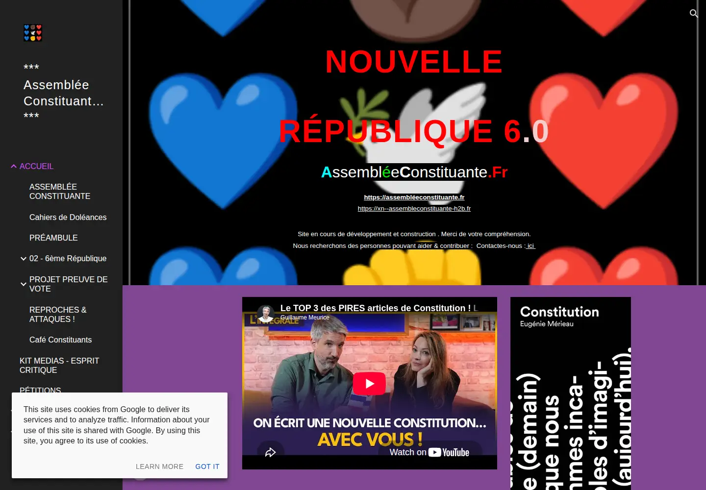 Screenshot of xn--assembleconstituante-h2b.fr