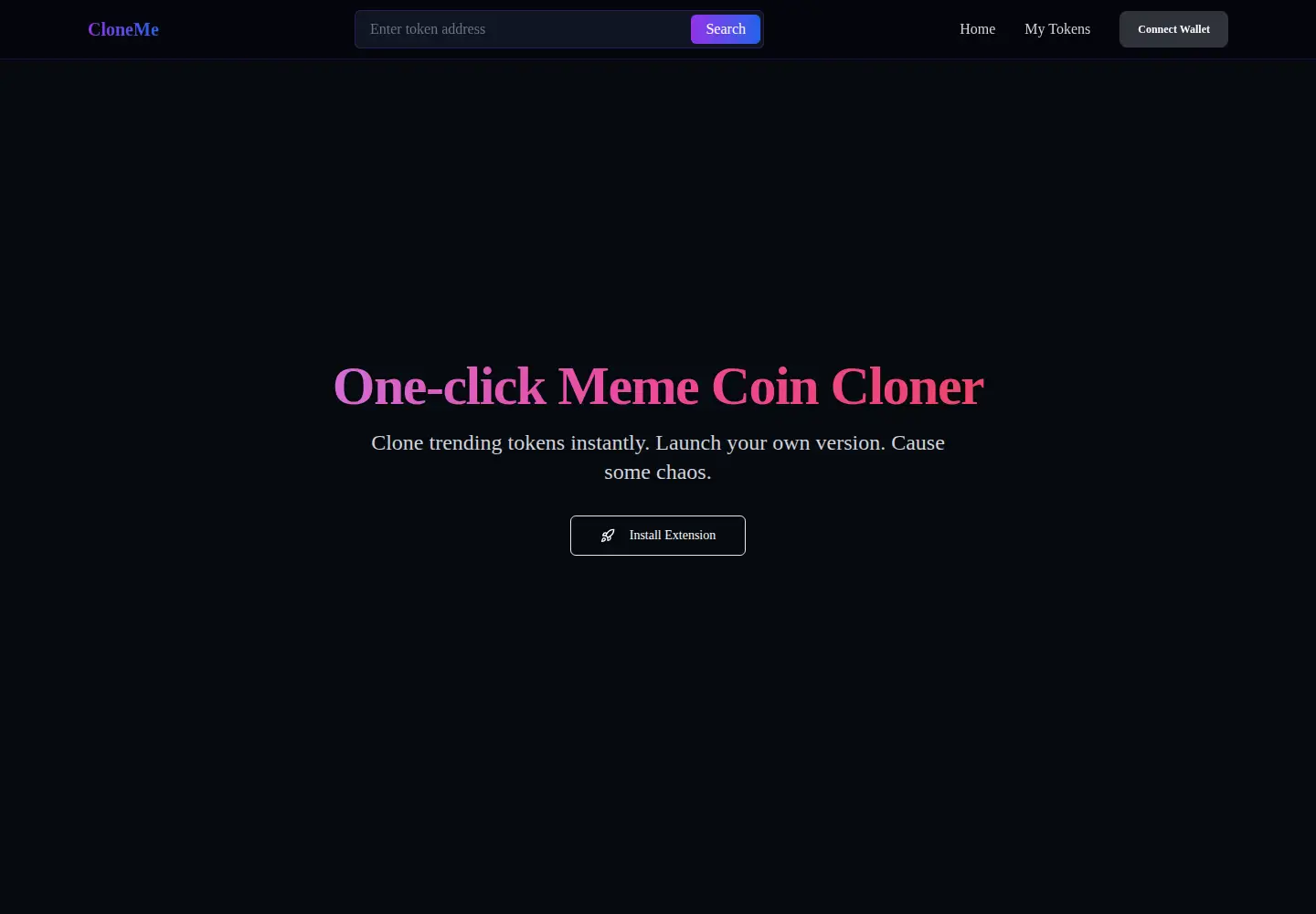 Screenshot of cloneme.fun