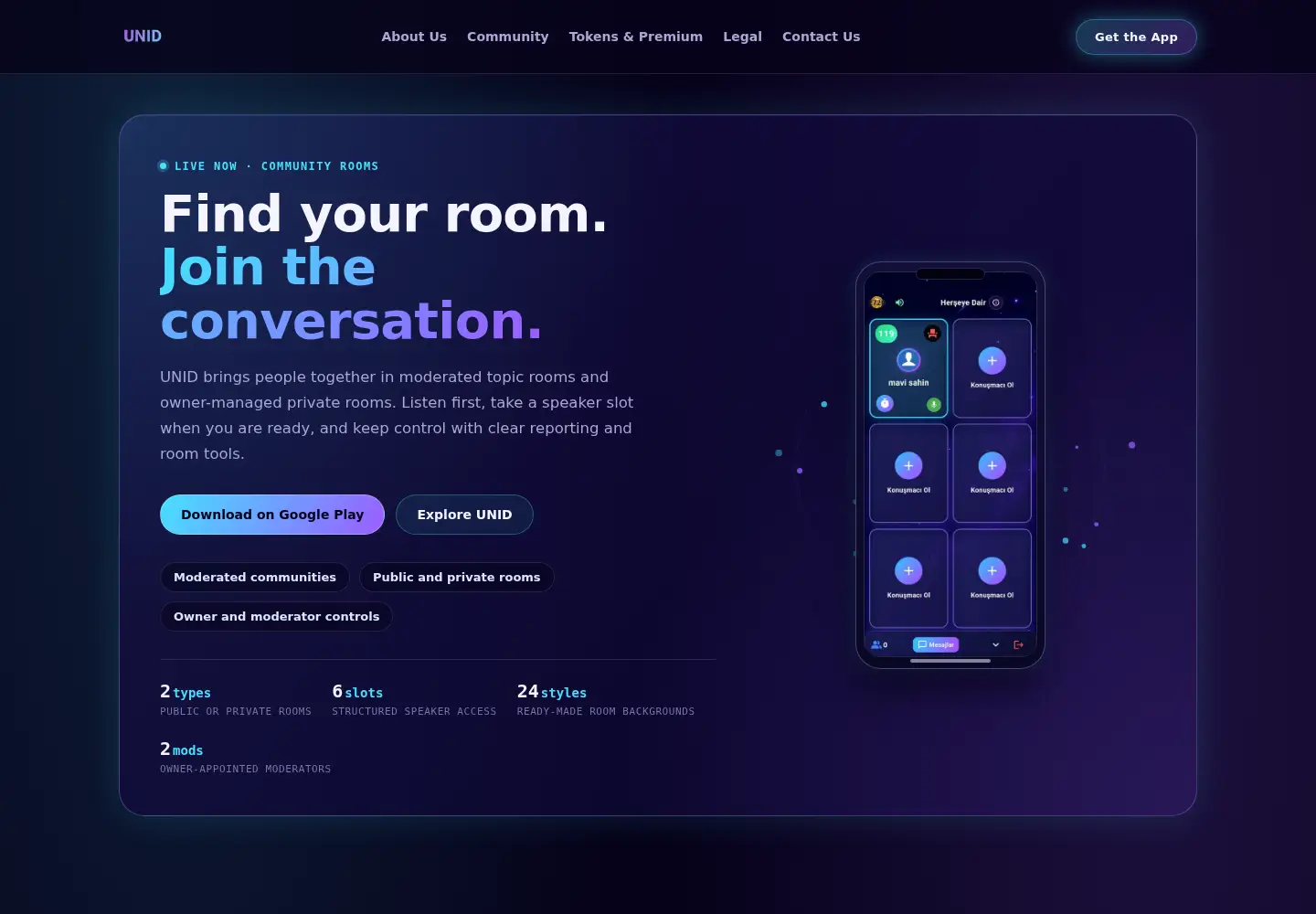 Screenshot of unidapp.fun
