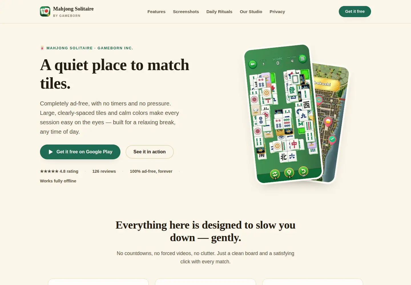 Screenshot of gameborn.games