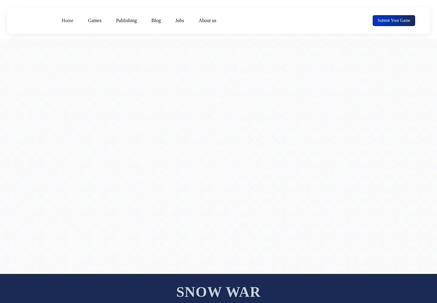 Captured homepage of mg.games in the current scan