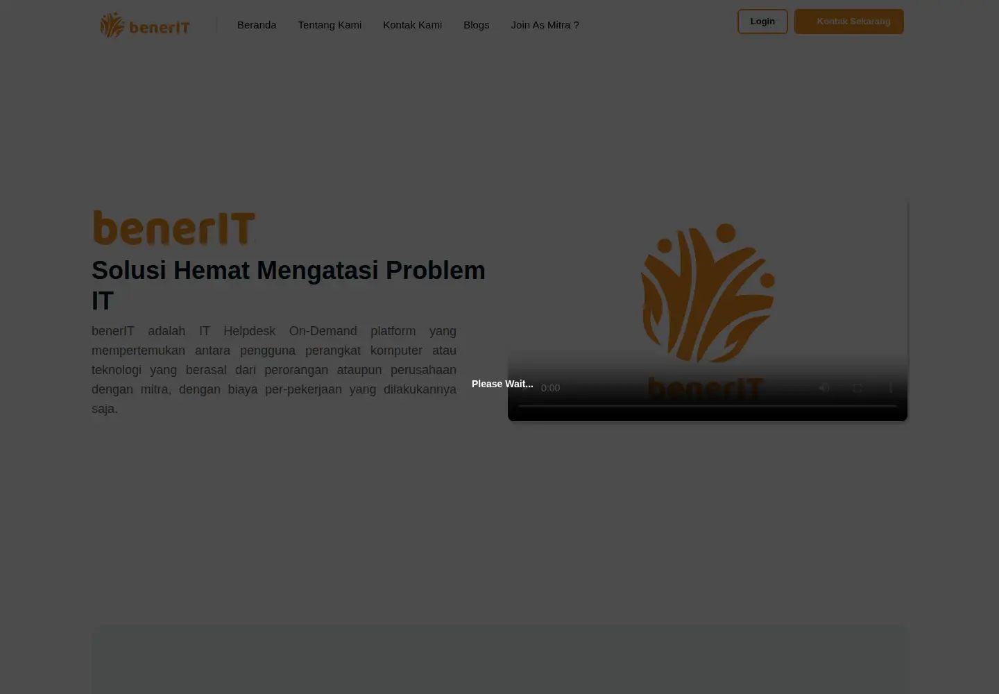 Screenshot of benerit.id