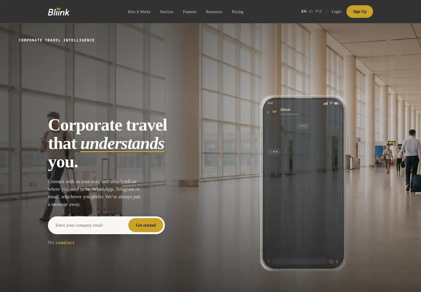 Screenshot of bliink.id