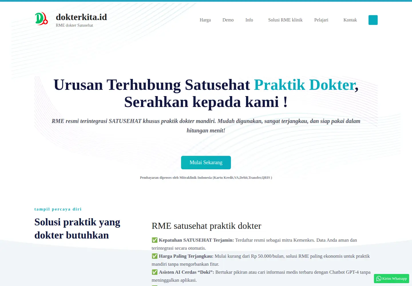 Screenshot of dokterkita.id