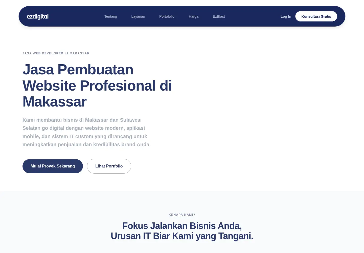 Screenshot of ezdigital.id