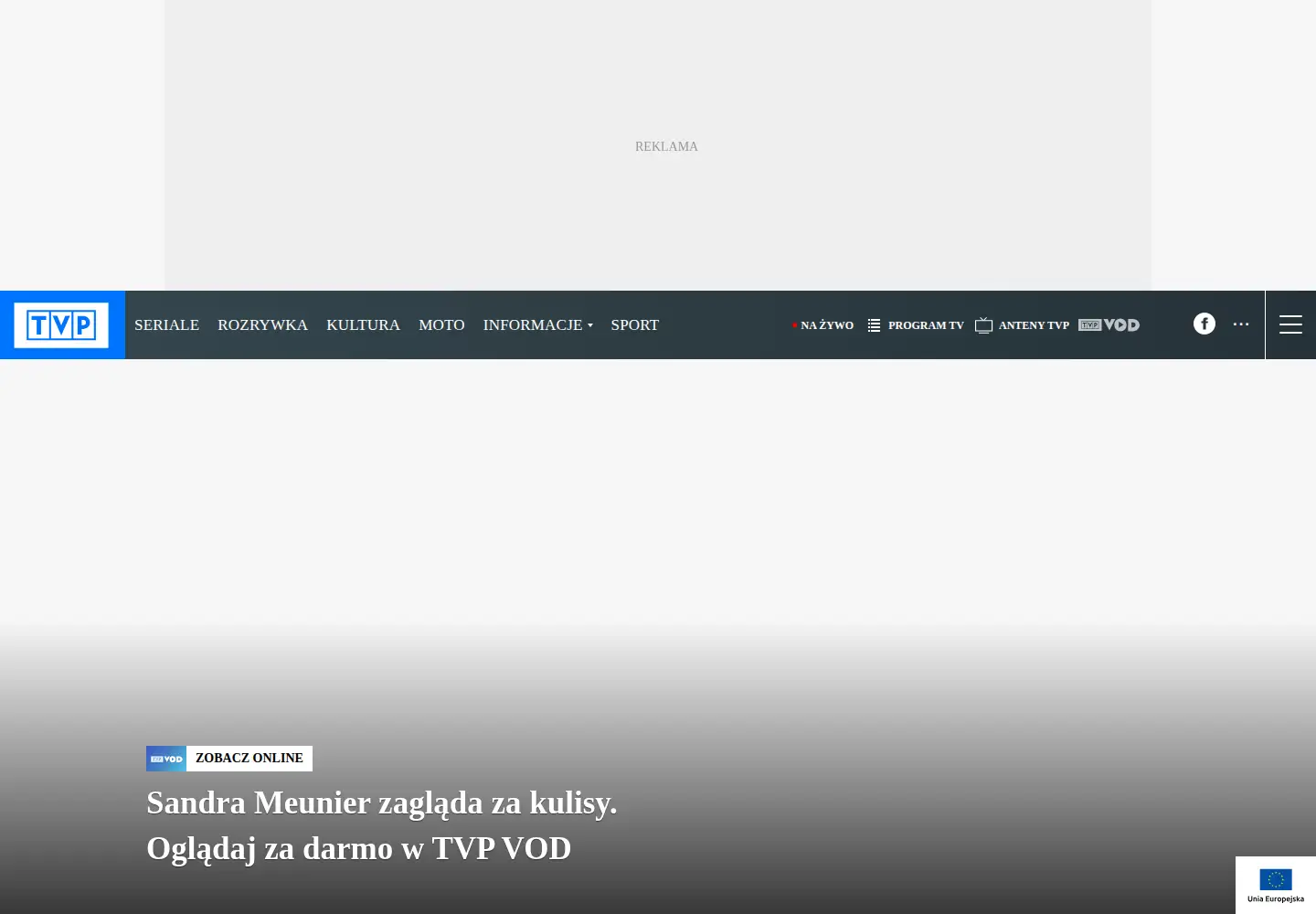 Screenshot of tvp.pl