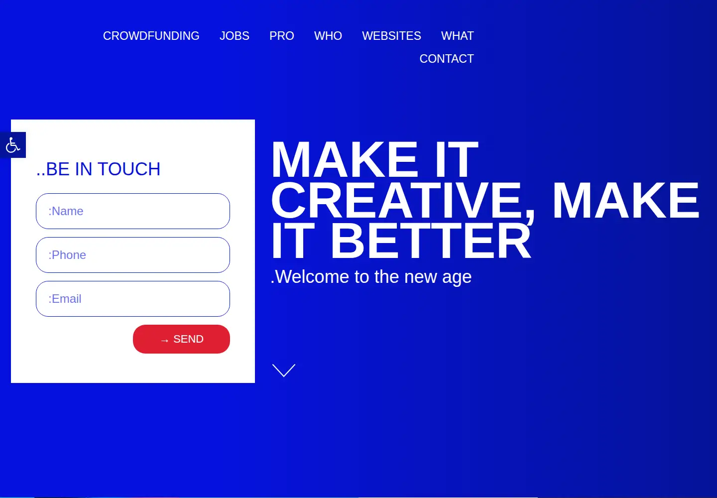 Screenshot of webetter.co.il
