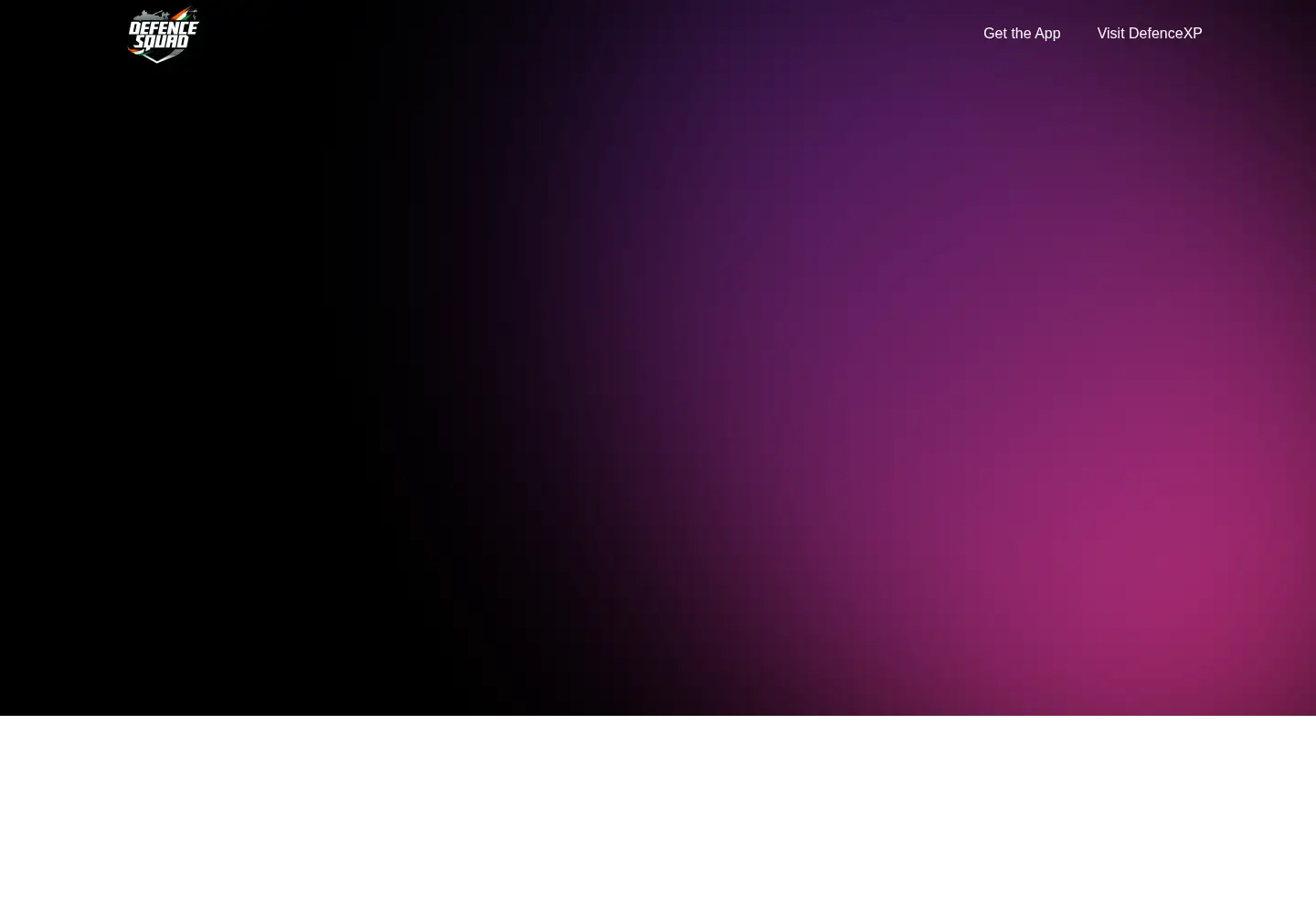Screenshot of defencesquad.in