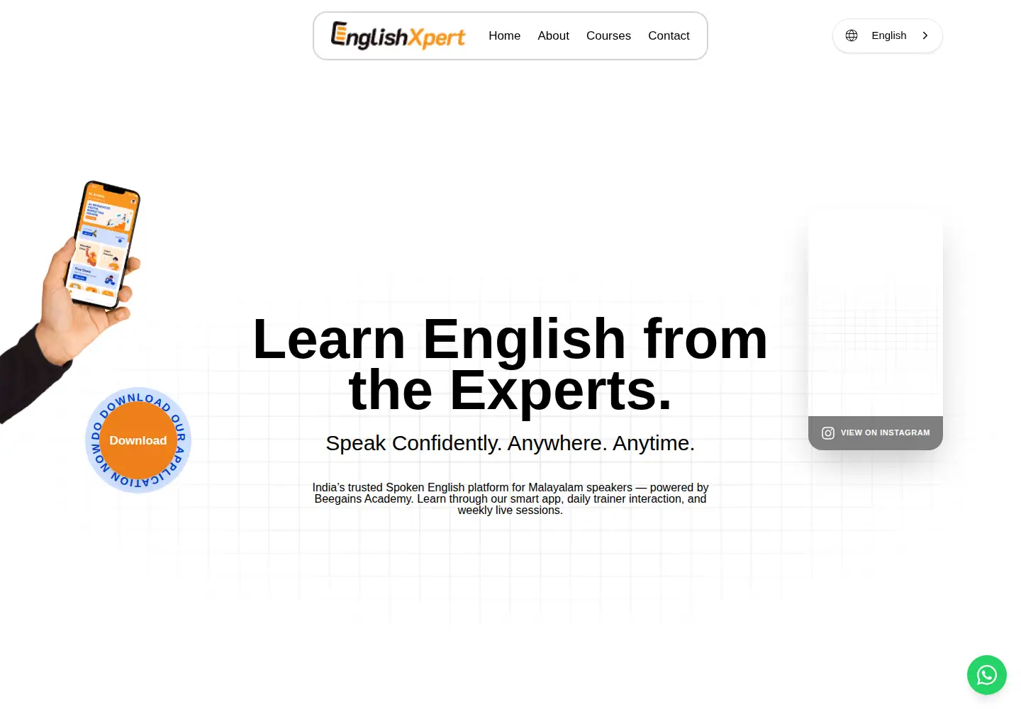 Screenshot of englishxpert.in