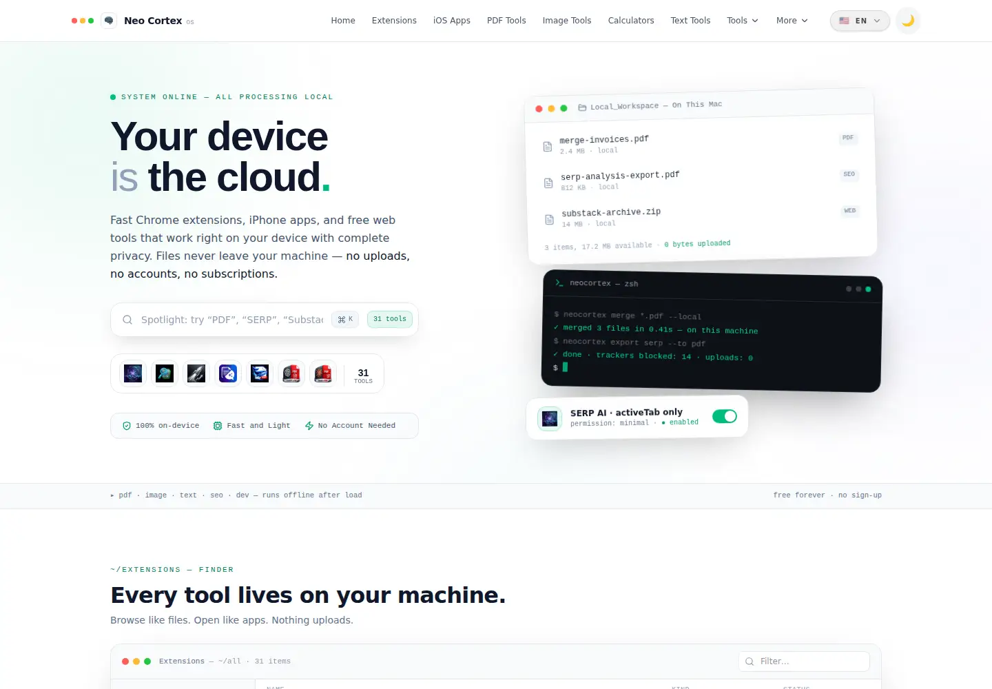 Screenshot of neocortexai.in