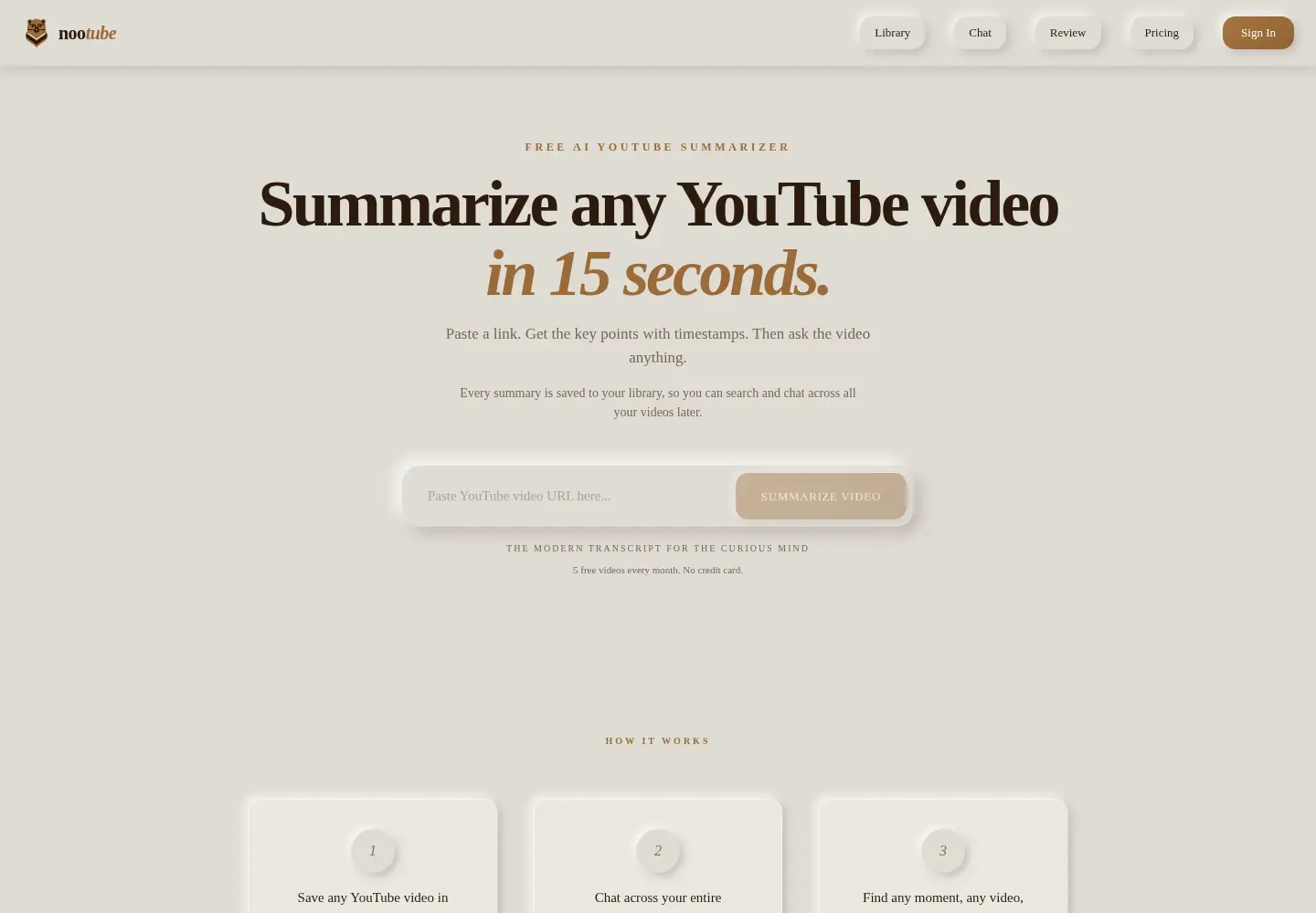 Screenshot of nootube.in