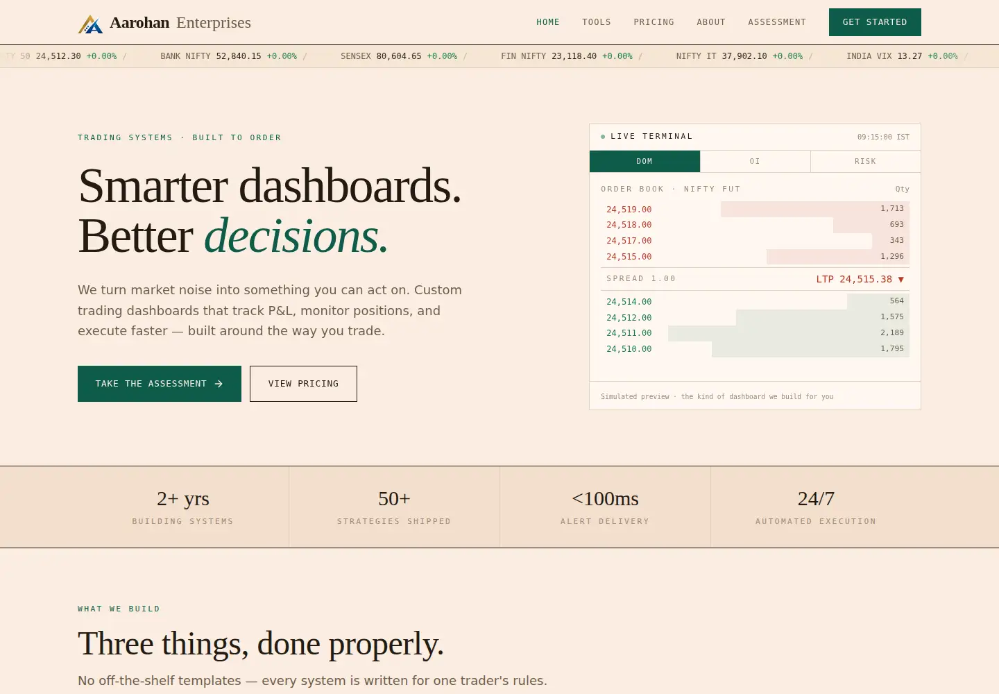 Captured homepage of pinecoder.in in the current scan