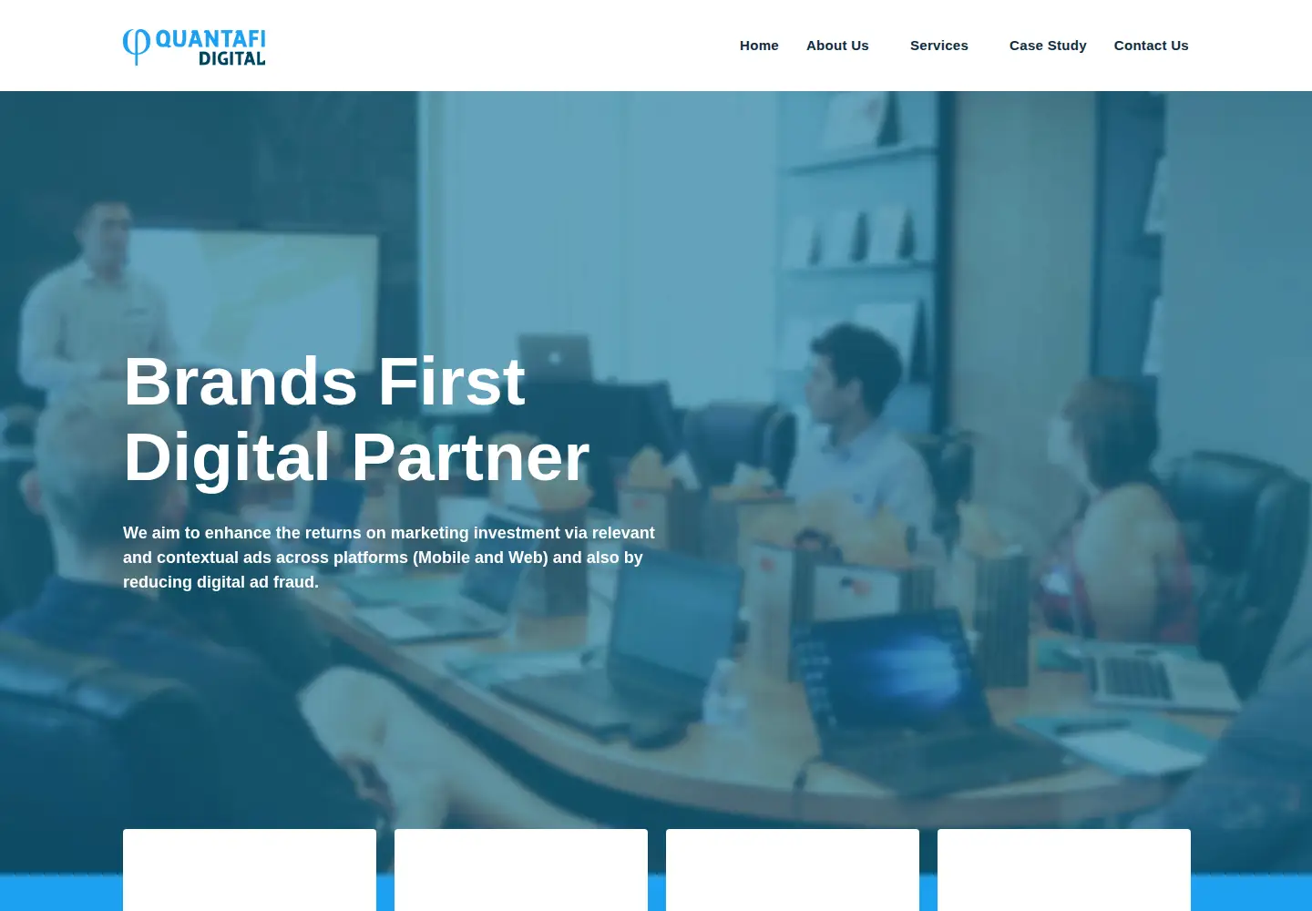 Screenshot of quantafi.in