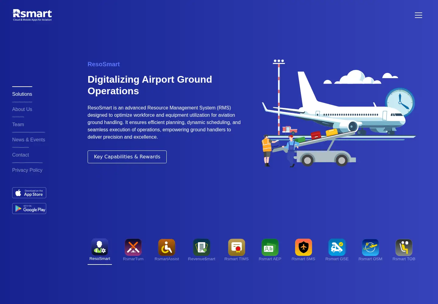 Screenshot of rsmart.in