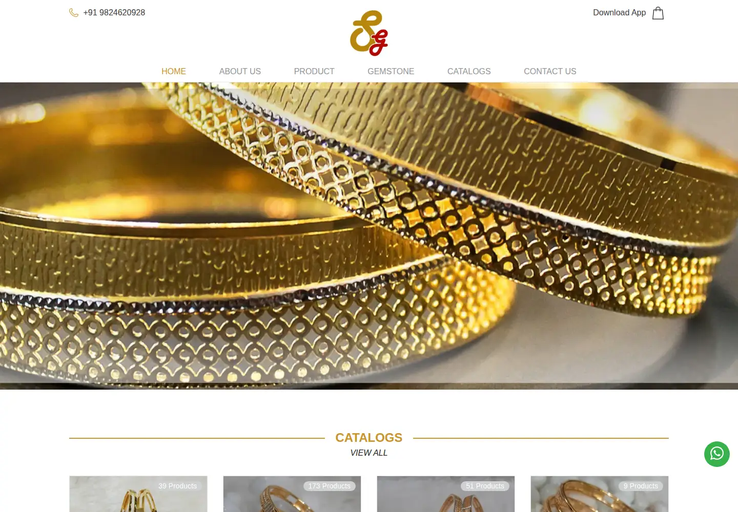 Screenshot of shaktigold.in