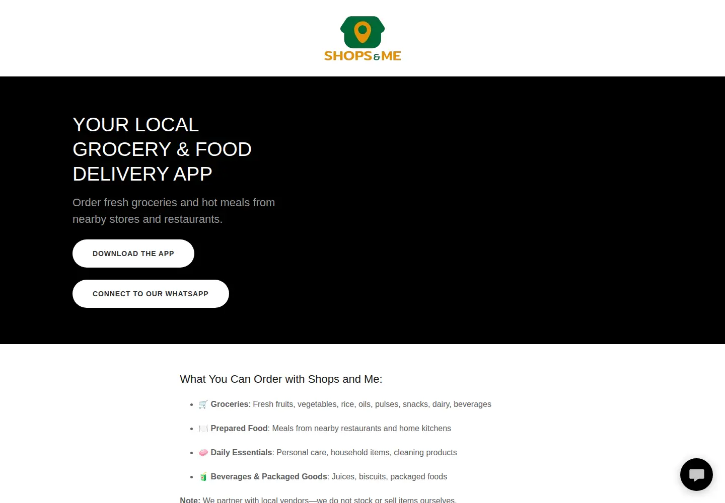 Screenshot of shopsandme.in