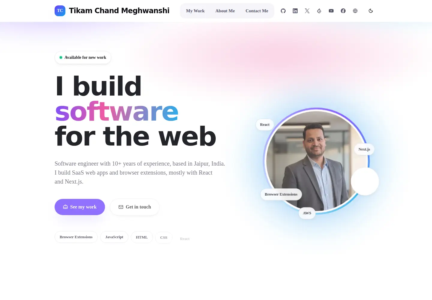 Screenshot of tcmhack.in