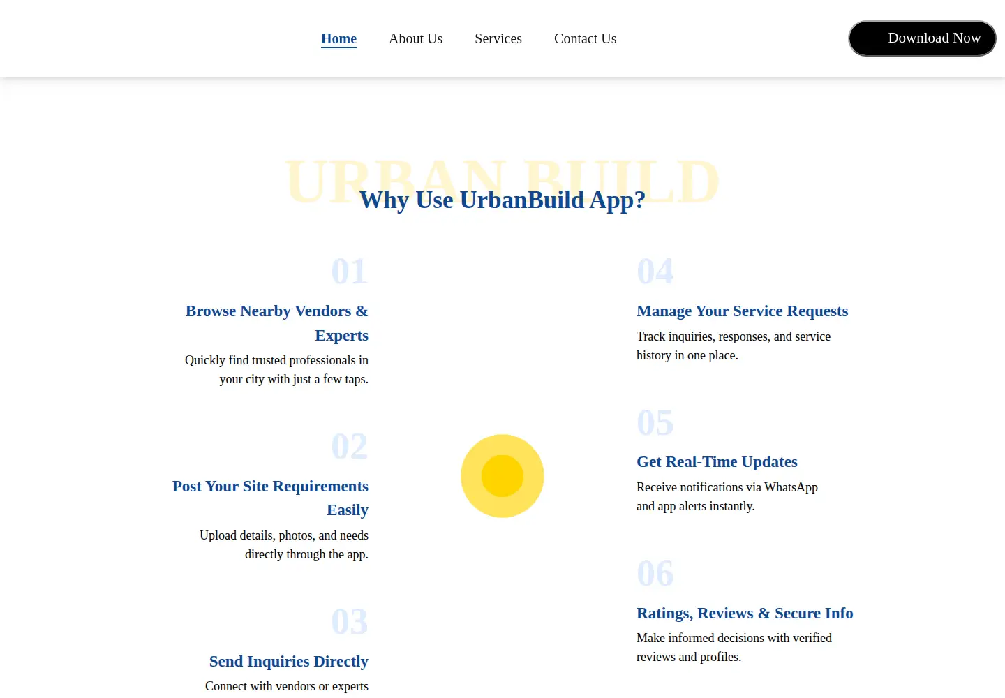 Screenshot of urban-build.in