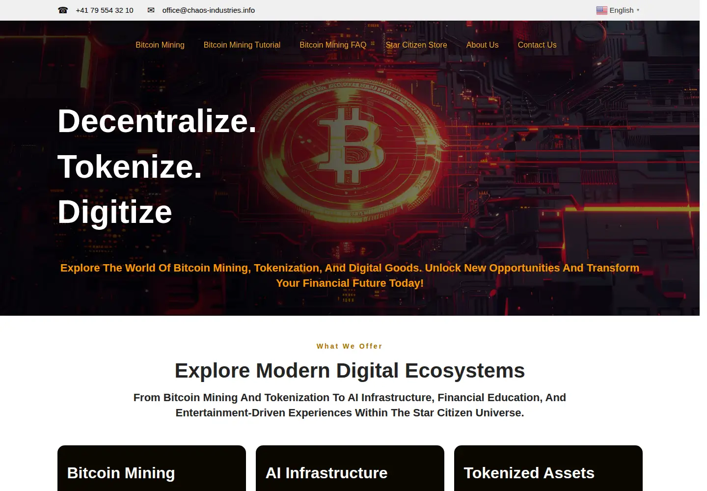 Screenshot of chaos-industries.info