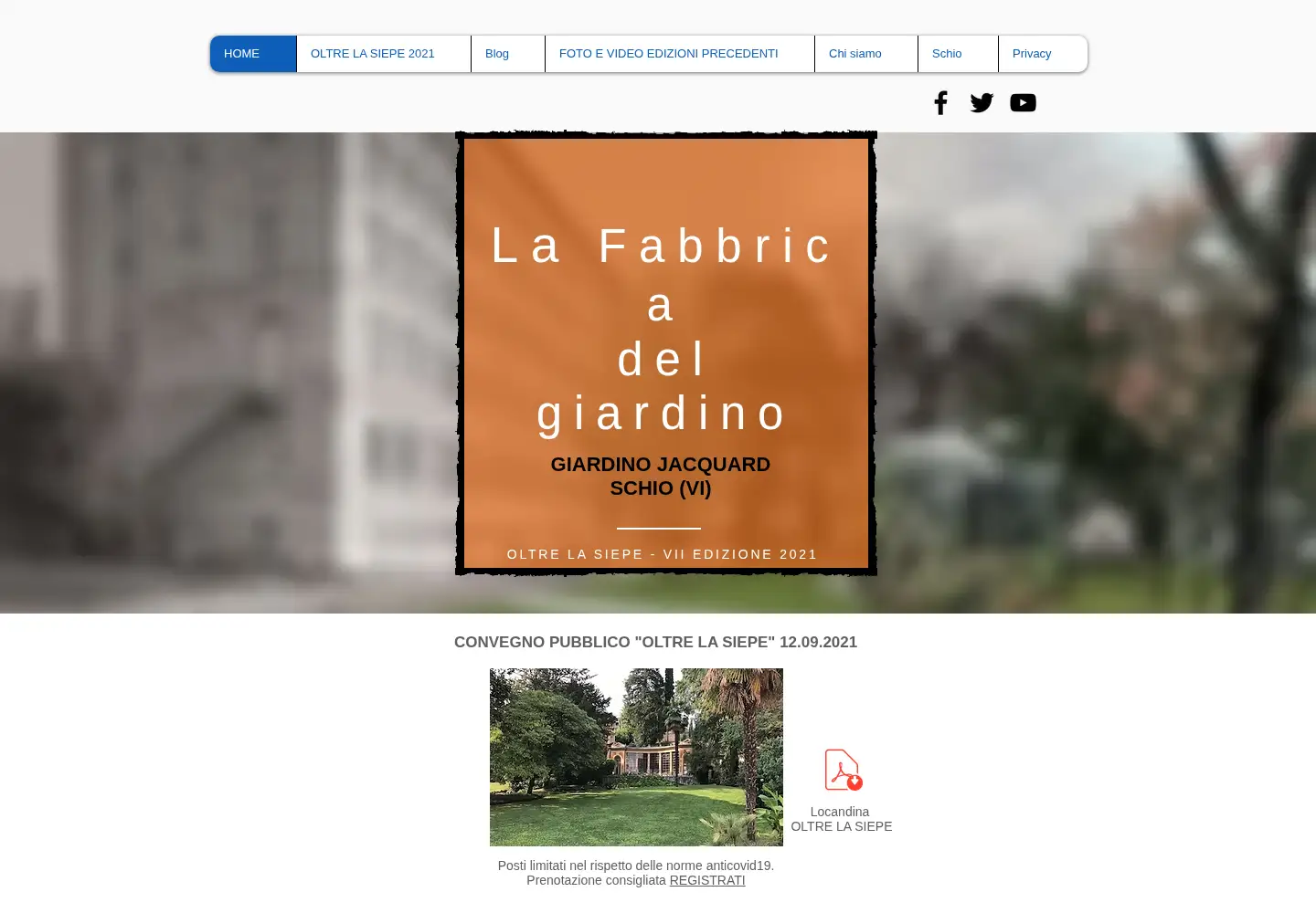 Screenshot of fabbricadelgiardino.info
