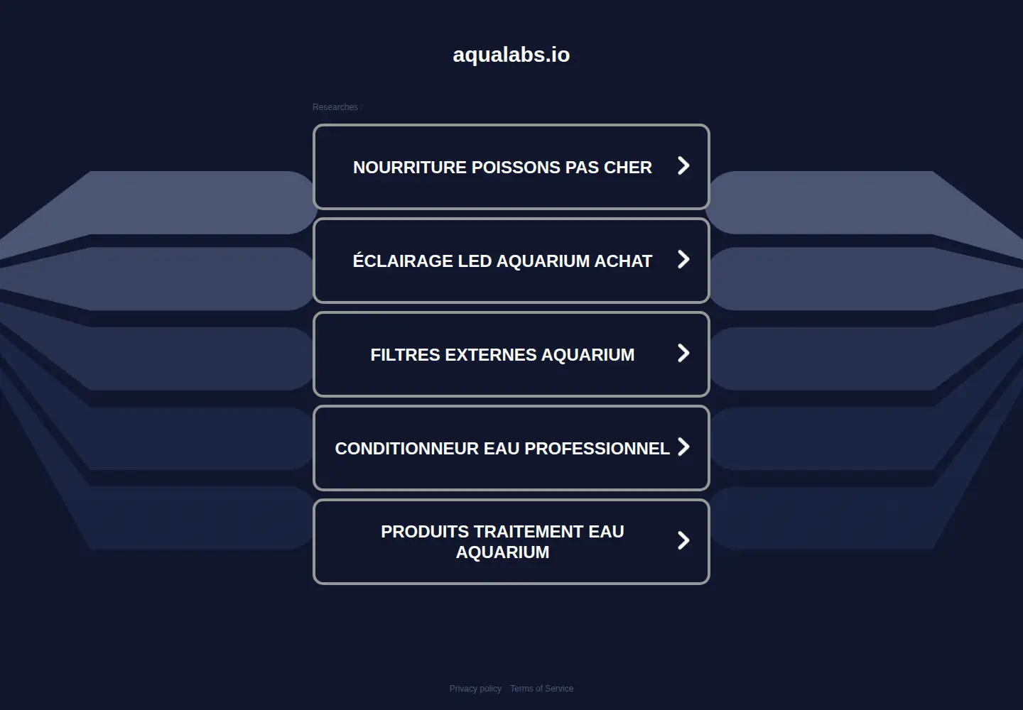 Captured homepage of aqualabs.io in the current scan