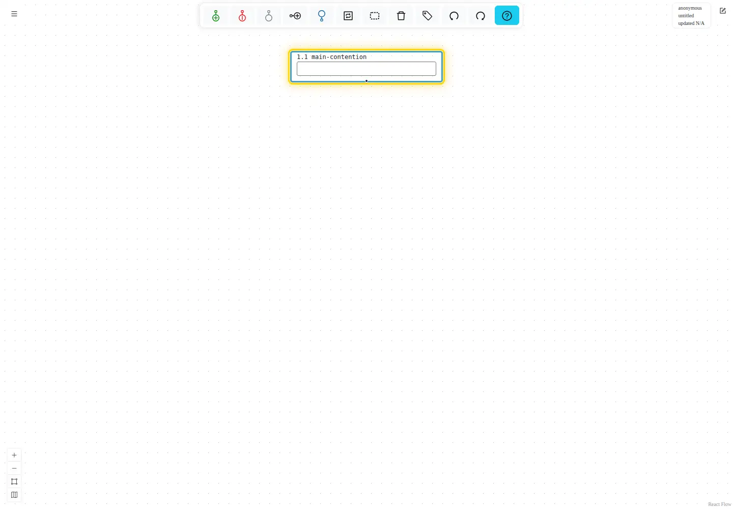 Captured homepage of argumentation.io in the current scan