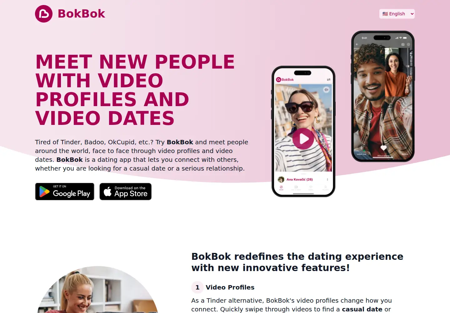 Screenshot of bokbok.io