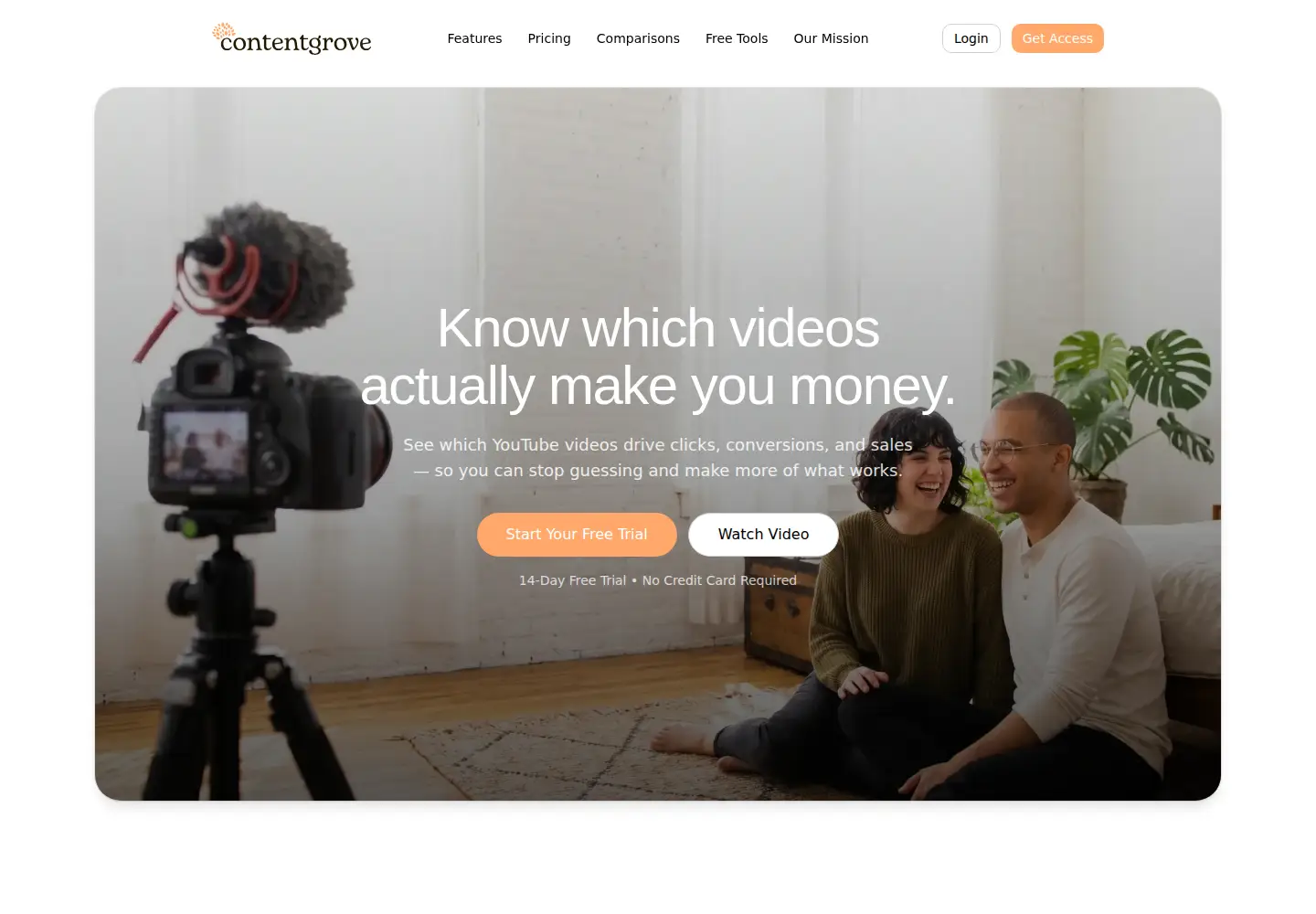 Screenshot of contentgrove.io