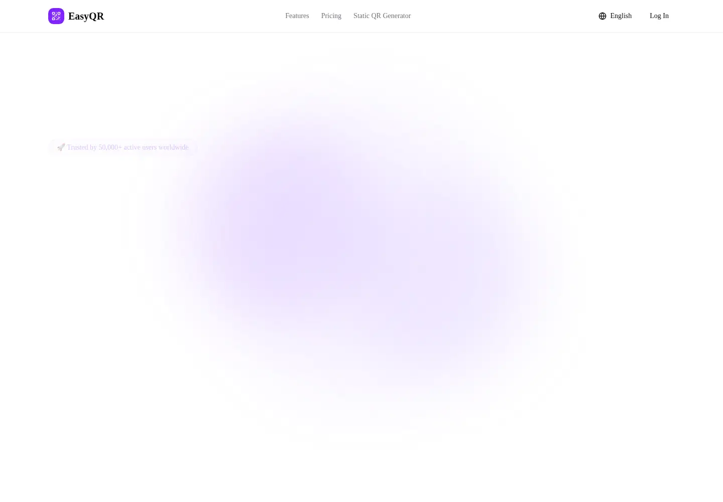 Screenshot of easyqr.io