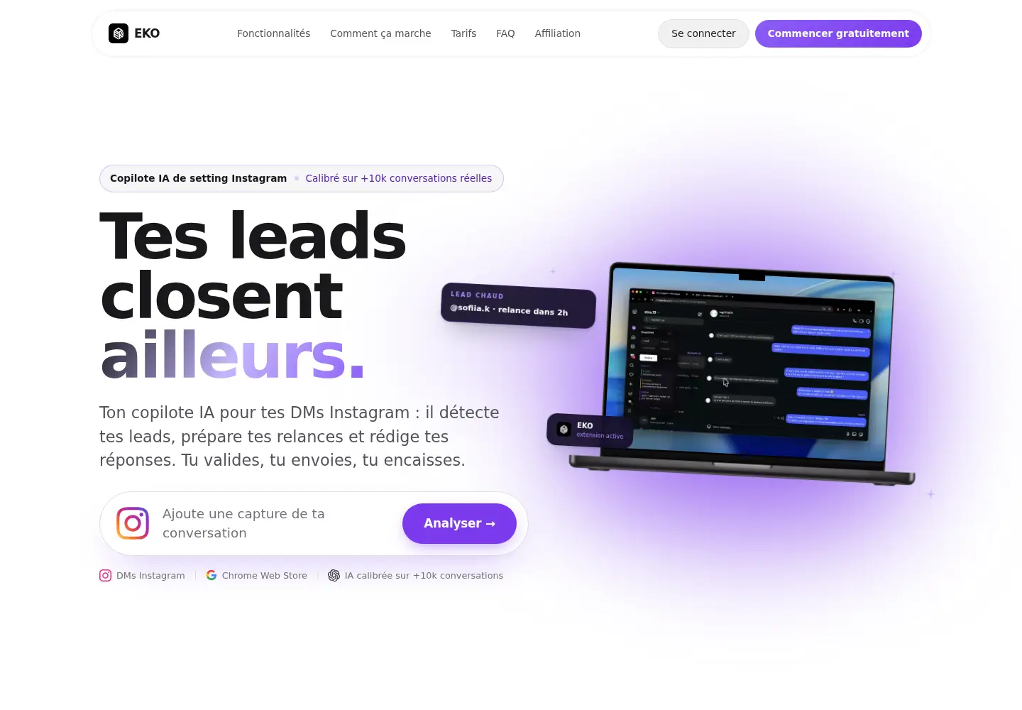 Screenshot of ekohq.io