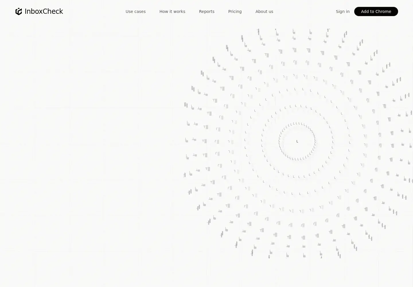 Screenshot of inboxcheck.io