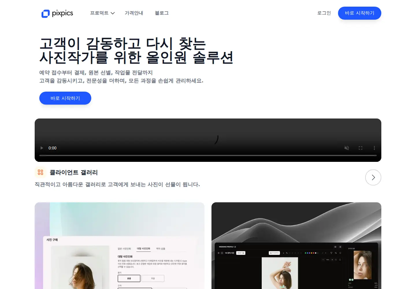 Captured homepage of pixpics.io in the current scan