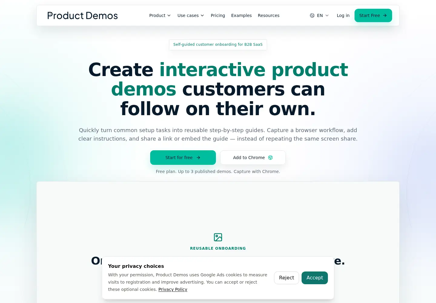 Screenshot of productdemos.io