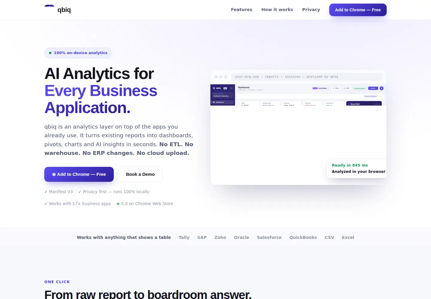 Screenshot of qbiq.io