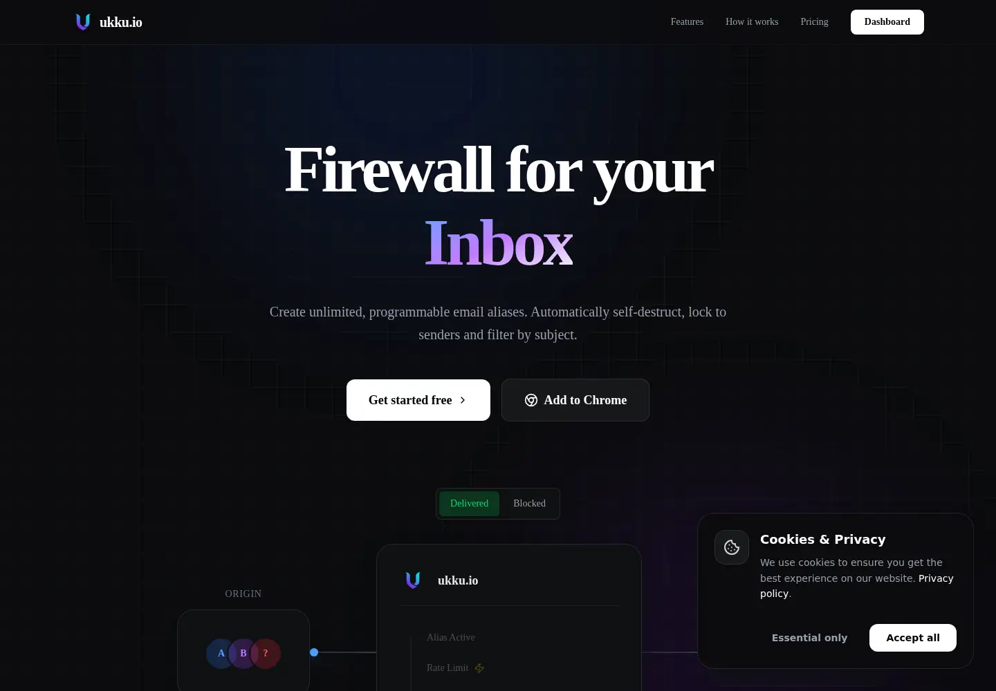 Screenshot of ukku.io