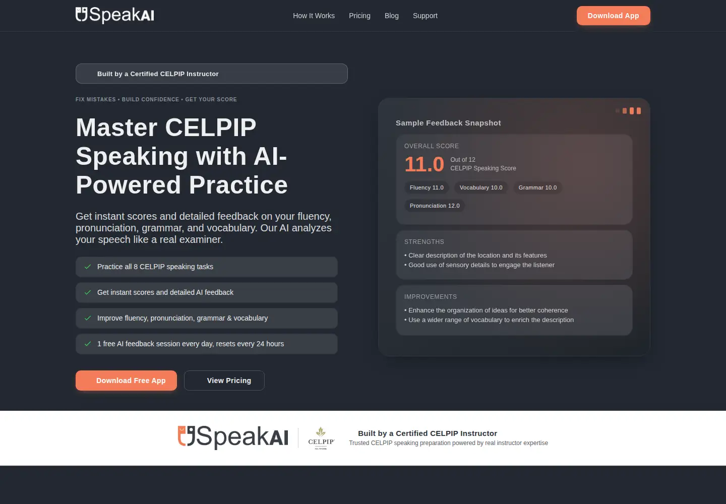 Screenshot of uspeak.io