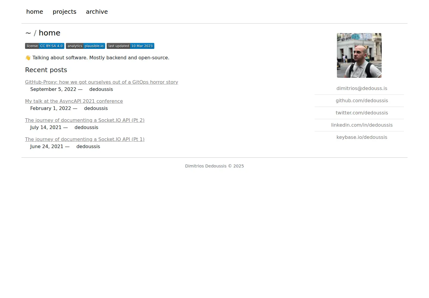 Screenshot of dedouss.is