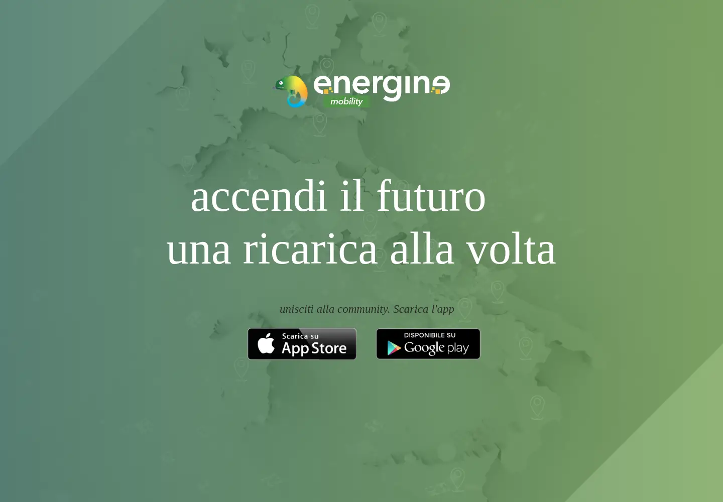 Captured homepage of energinemobility.it in the current scan